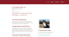 Desktop Screenshot of oelizabethbell.com